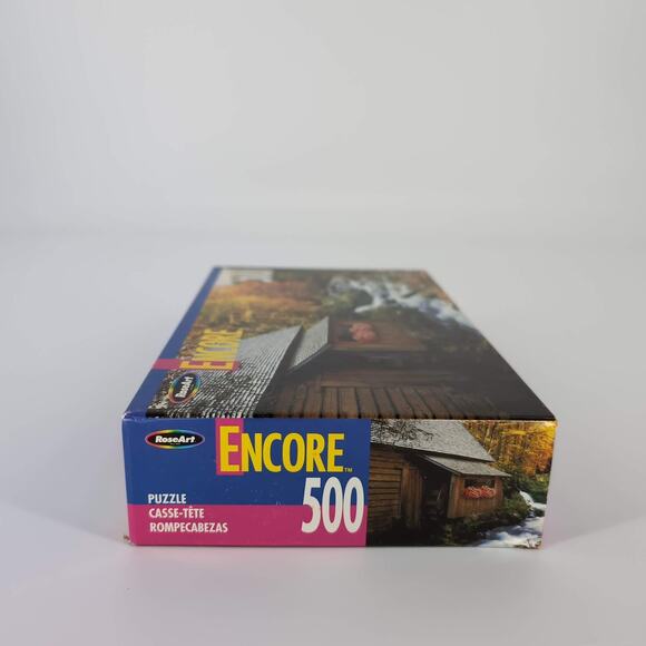 RoseArt Encore "Creekside Mill" 500 Fully Interlocking Piece Jigsaw Puzzle - GUC - Picture 7 of 10